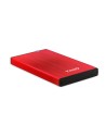 CAJA EXTERNA TOOQ 2.5 SATA 9.5MM USB 3.0 NEGRO ROJO TQE-2527R