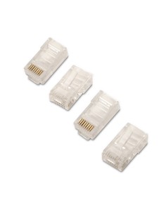 AISENS A138-0290 conector RJ-45 Transparente