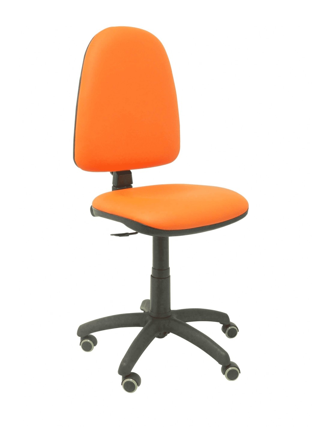 SILLA AYNA SIMILPIEL NARANJA RUEDAS DE PARQUE 04CPSPNARP