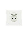NANOCABLE 10.35.0010 ENCHUFE INTELIGENTE SCHUKO 2 USB