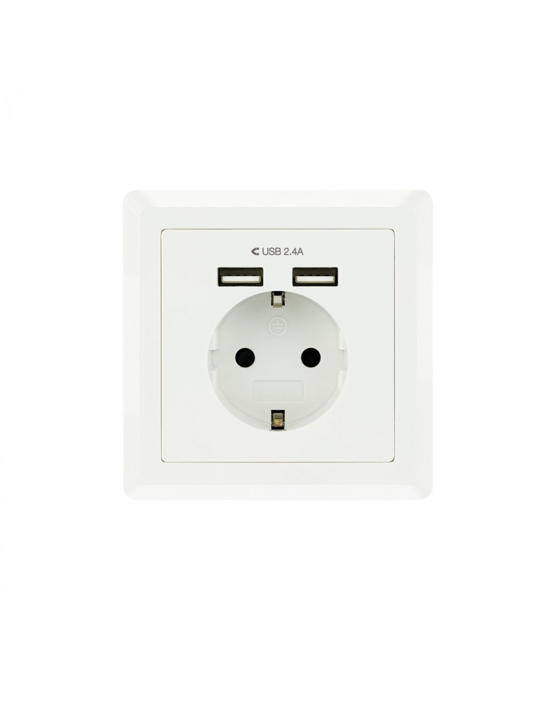 NANOCABLE 10.35.0010 ENCHUFE INTELIGENTE SCHUKO 2 USB