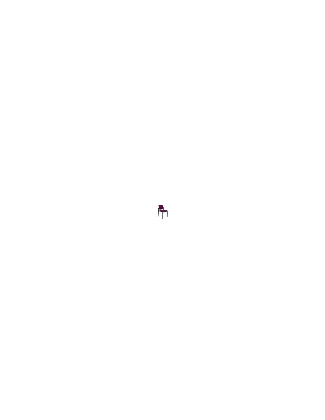 SILLA FIJA VILLALGORDO CHASIS NEGRO BALI MORADO 27NBALI760