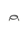 StarTech.com Cable de 1m de Red Ethernet RJ45 Cat6a Blindado STP - Cable sin Enganche Snagless - Negro
