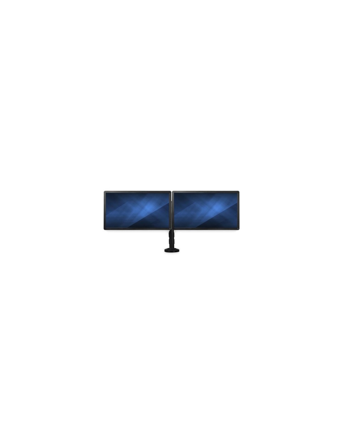StarTech.com Brazo para Escritorio de Dos Monitores - con Barra Horizontal - Soporte de Mordaza/Ojal para Escritorio