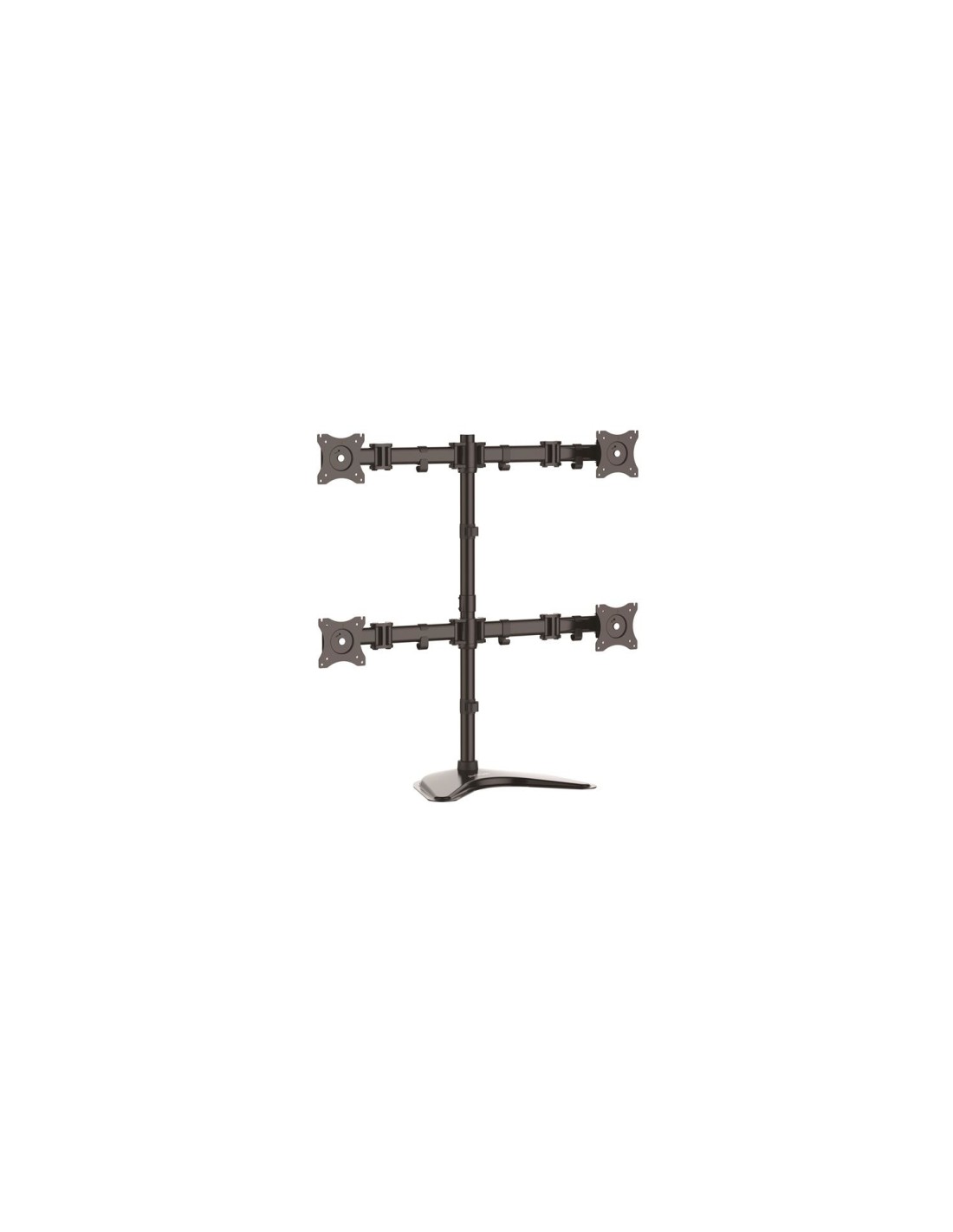 StarTech.com Base de Soporte Ajustable VESA para 4 Monitores de hasta 27 Pulgadas negro