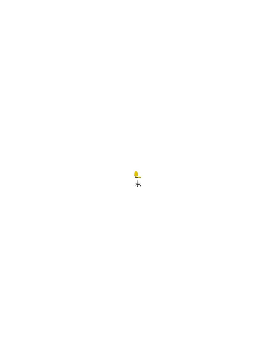 TABURETE AYNA SIMILPIEL AMARILLO T04CPSPAM