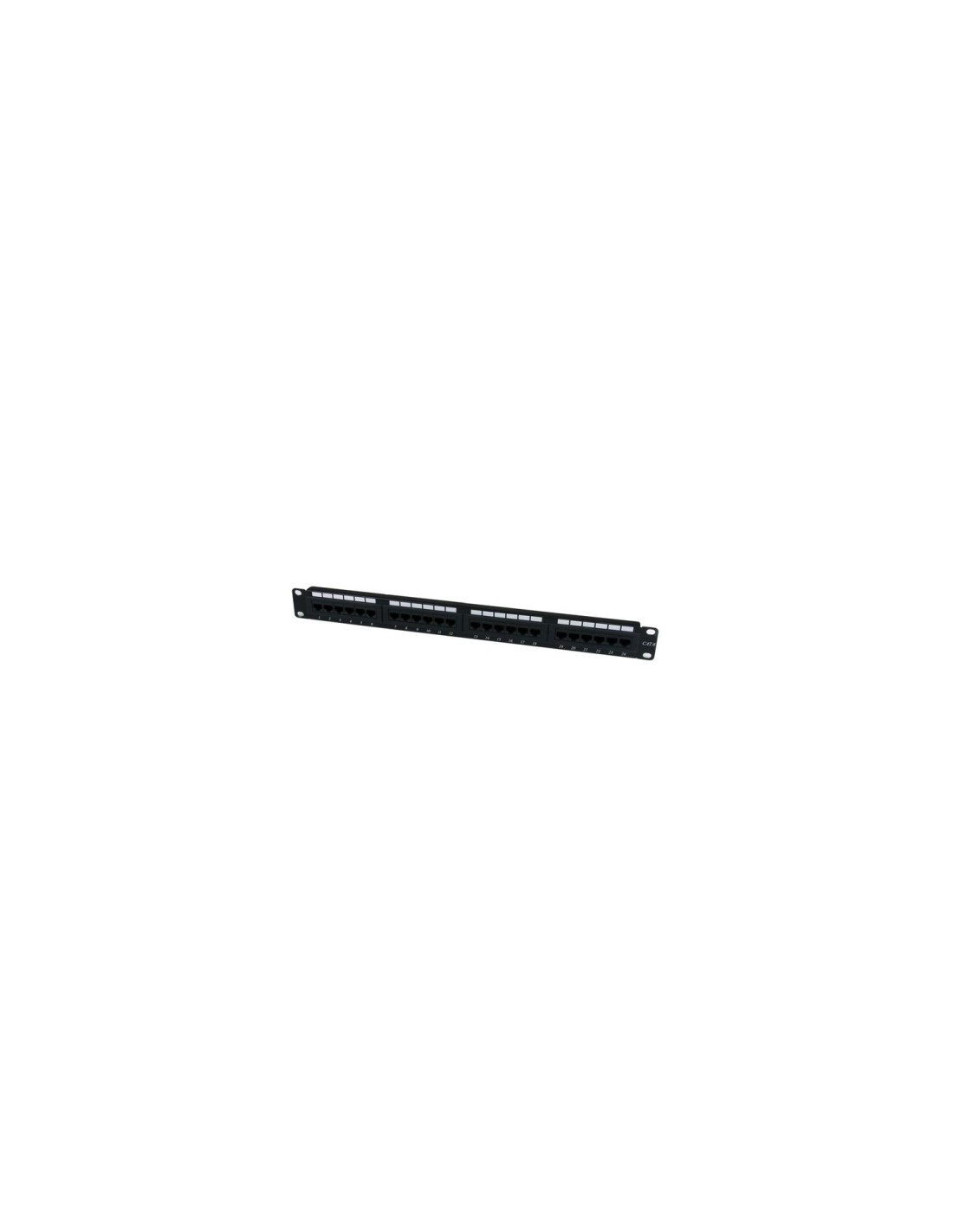 StarTech.com Panel de Parcheo 1U Cat6 110 con 24 Puertos para Montaje en Rack