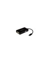 StarTech.com Adaptador USB-C de VÍ­deo Multipuertos - 3en1 - 4K 30Hz - Negro