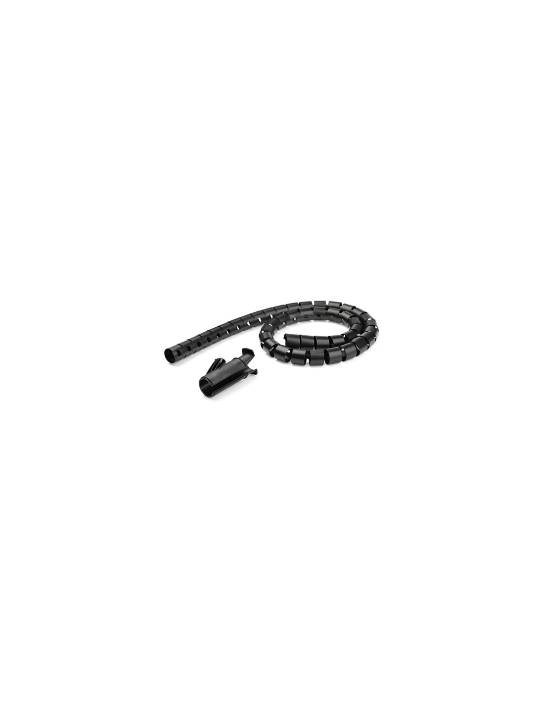 StarTech.com Manga de 2,5m en Espiral para Gestión de Cableado con Diámetro de 45mm negro