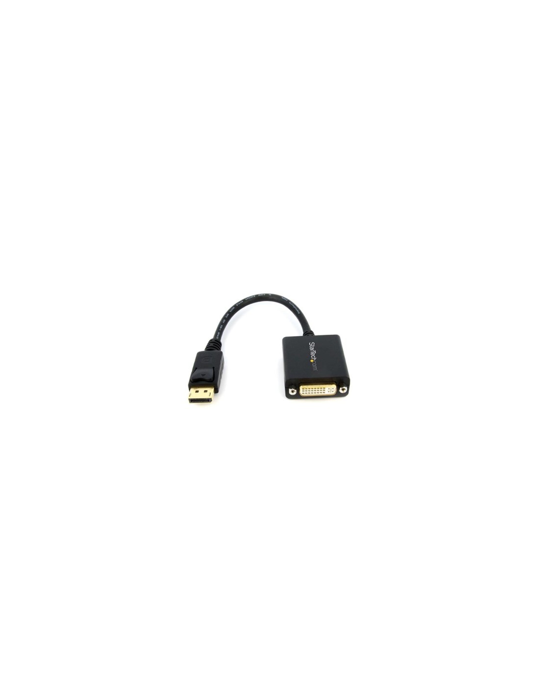 StarTech.com Adaptador de VÍ­deo DisplayPort a DVI - Conversor DP - Hasta 1920x1200 - Convertidor Pasivo Externo