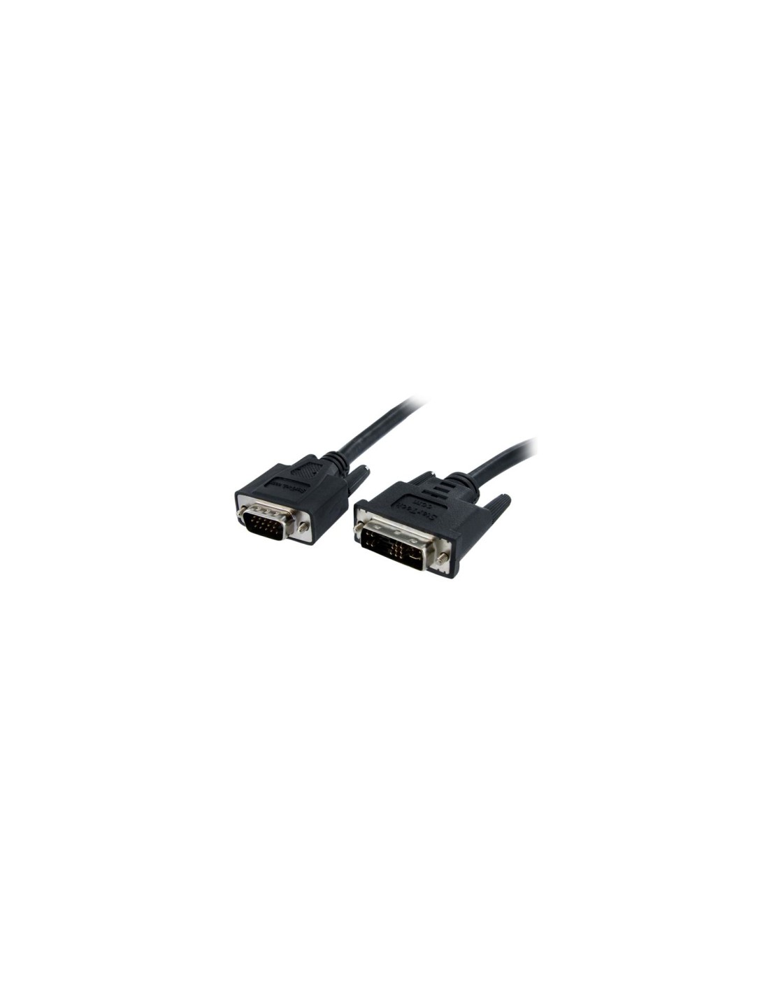 StarTech.com Cable Análogo de 5m DVI-A a VGA Macho a Macho para Monitor - Adaptador Analógico de Pantalla Negro