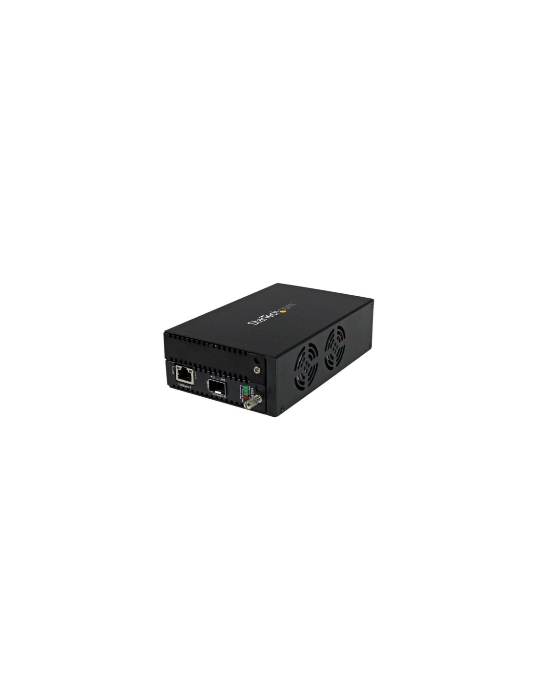 StarTech.com Conversor de Medios Ethernet de Cobre a Fibra de 10 Gigabits - Gestionado - con SFP+ Abierto