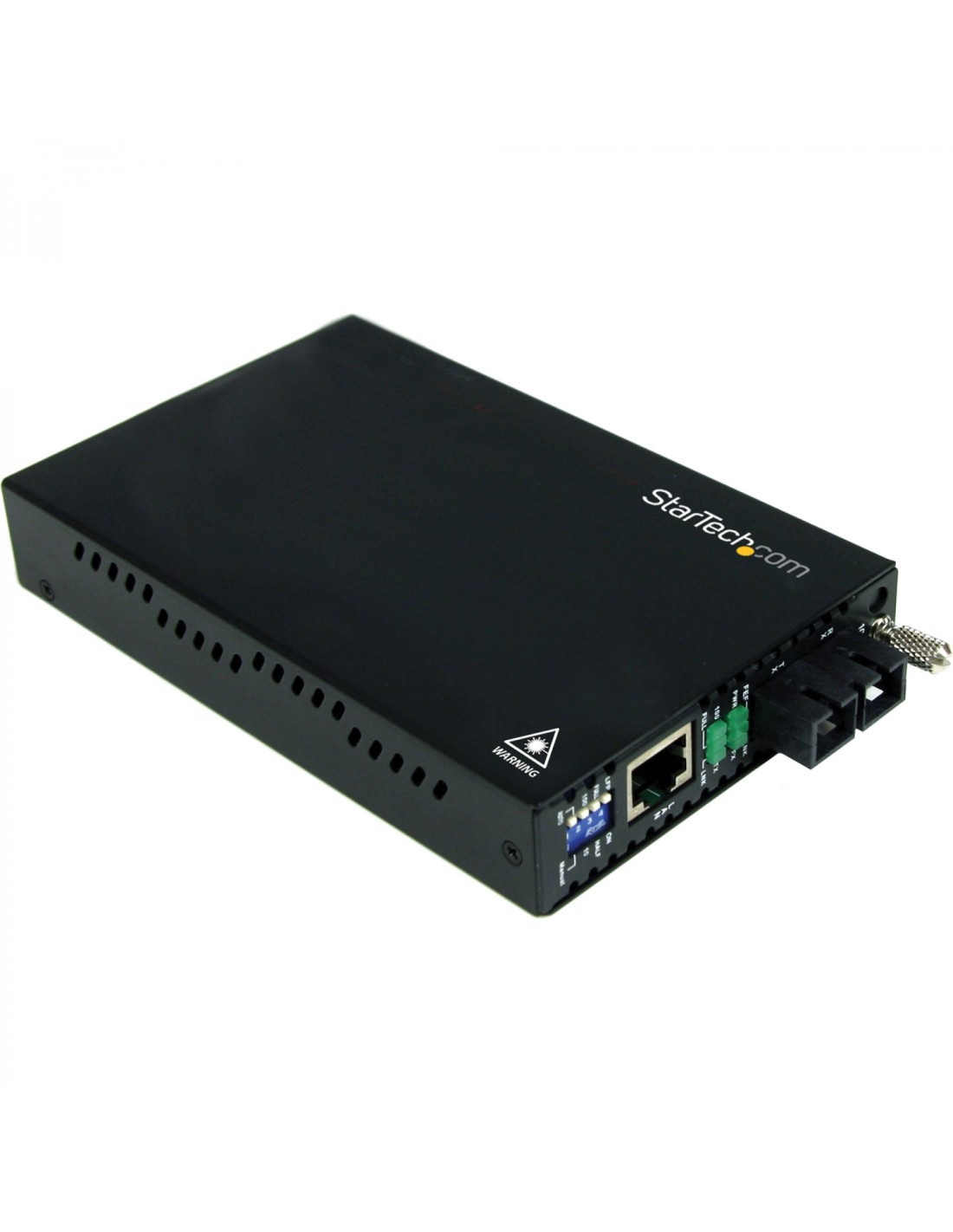 StarTech.com Conversor de Medios Ethernet 10/100 Mbps a Fibra Multi Modo Conector SC -2km