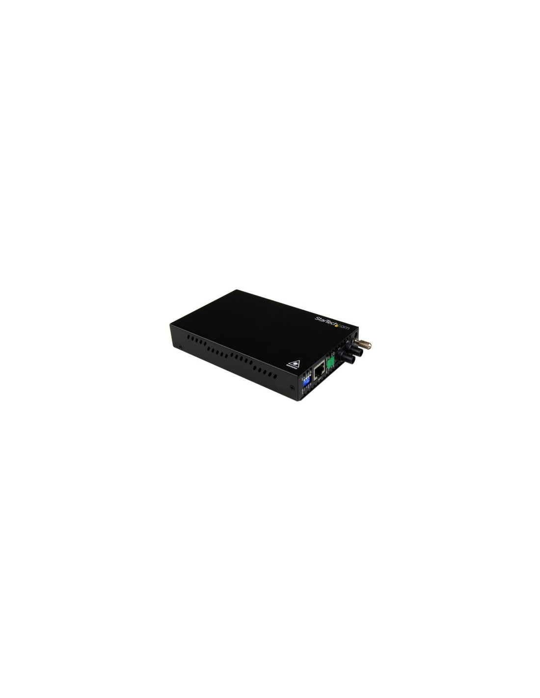 StarTech.com Conversor de Medios Ethernet 10/100 Mbps a Fibra Multi Modo Conector ST - 2km