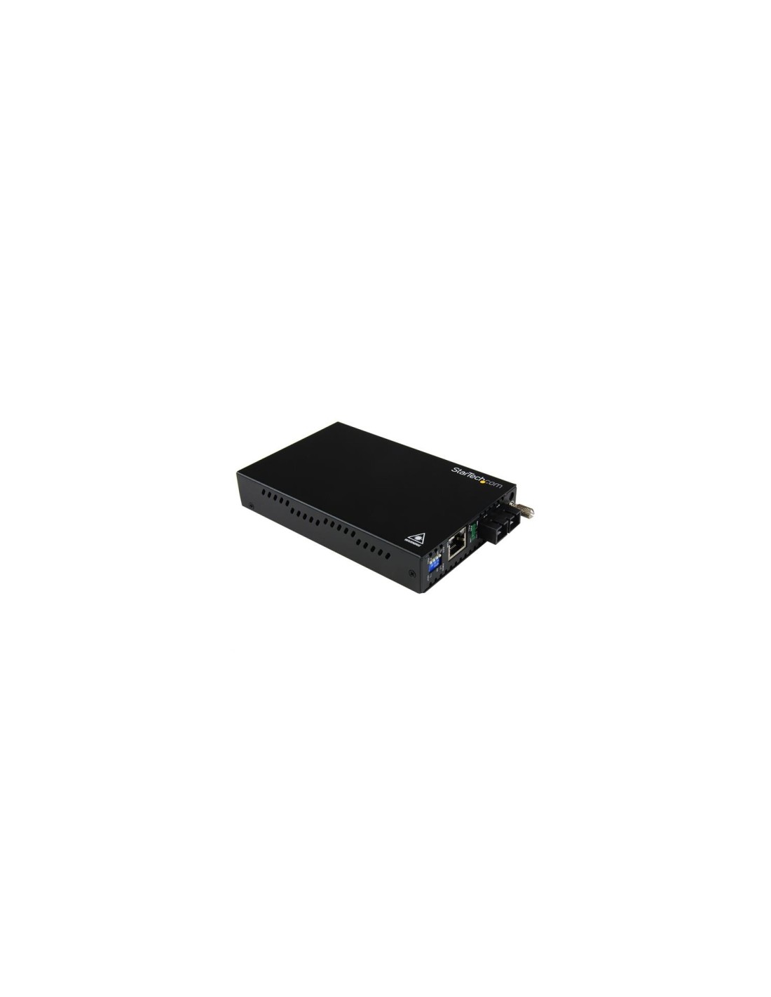 StarTech.com Conversor de Medios Gigabit Ethernet a Fibra Multi Modo Conector SC - 550m Negro