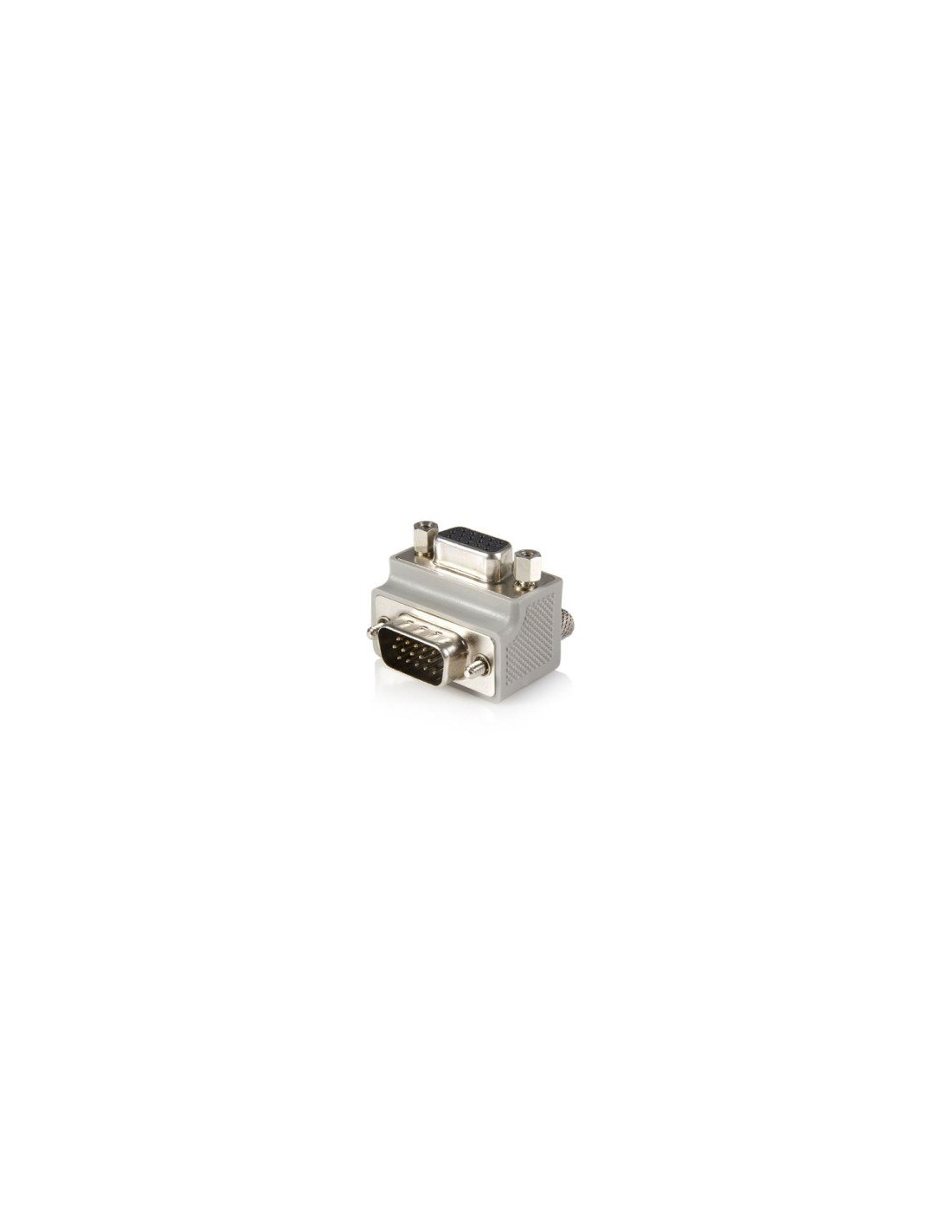 StarTech.com Adaptador TYPE 1 Right Angle VGA / VGA  - Macho a Hembra DB15 Gris