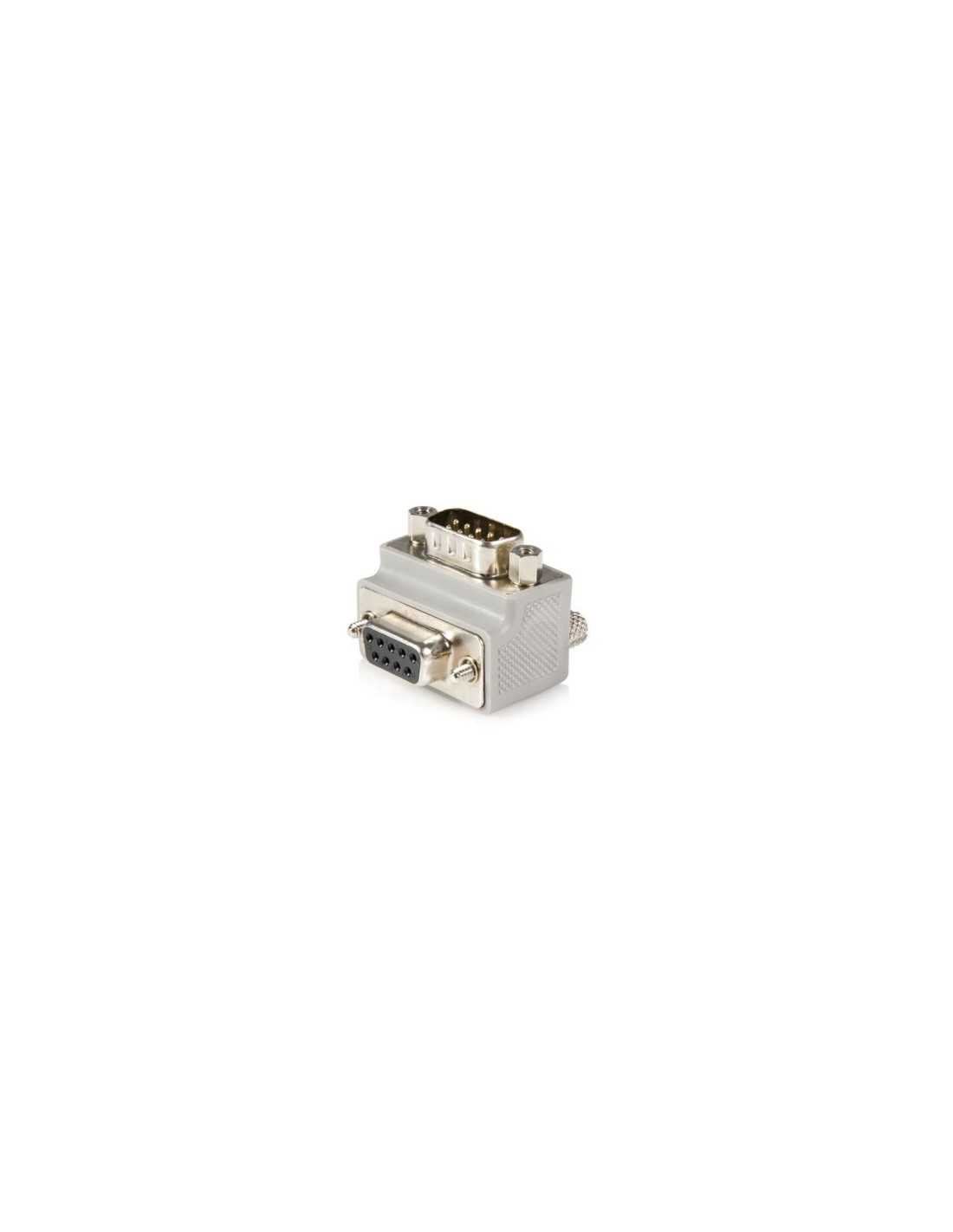 StarTech.com Serial Cable Adapter DB9 Macho a DB9 Hembra Gris