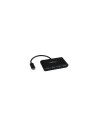 StarTech.com HB30C4AB hub de interfaz USB 3.2 Gen 1 (3.1 Gen 1) Type-C 5000 Mbit/s 4 Puertos USB 3.1 Negro