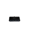 StarTech.com HB30C4AB hub de interfaz USB 3.2 Gen 1 (3.1 Gen 1) Type-C 5000 Mbit/s 4 Puertos USB 3.1 Negro