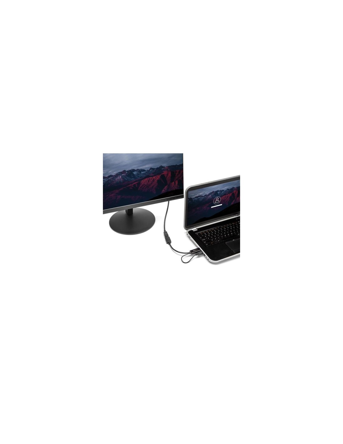 StarTech.com Adaptador Conversor HDMI a DisplayPort - 4K - Negro