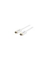 StarTech.com Cable HDMI de alta velocidad de 3m - Macho a Macho - CL3 Instalación en Pared - Ultra HD 4k x 2k - Blanco