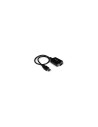 StarTech.com Cable Profesional de USB a Puerto Serie Serial RS232 DB9 con Retención del Puerto COM - 0.42m Negro