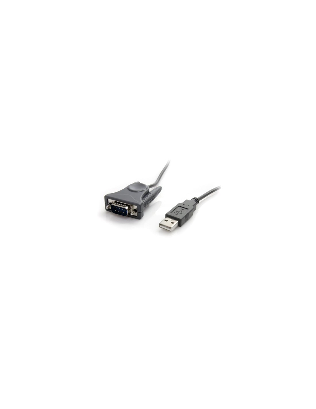 StarTech.com Cable Adaptador de 0.9m USB a Serie Serial DB9 DB25 RS232 - 0.9m Negro