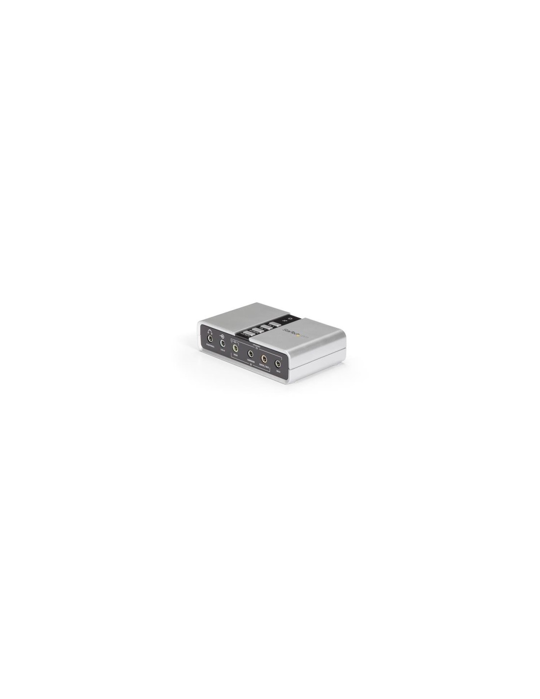 StarTech.com ICUSBAUDIO7D Tarjeta de Sonido 7.1 USB Externa Adaptador Conversor puerto SPDIF Audio Digital Í?ptico