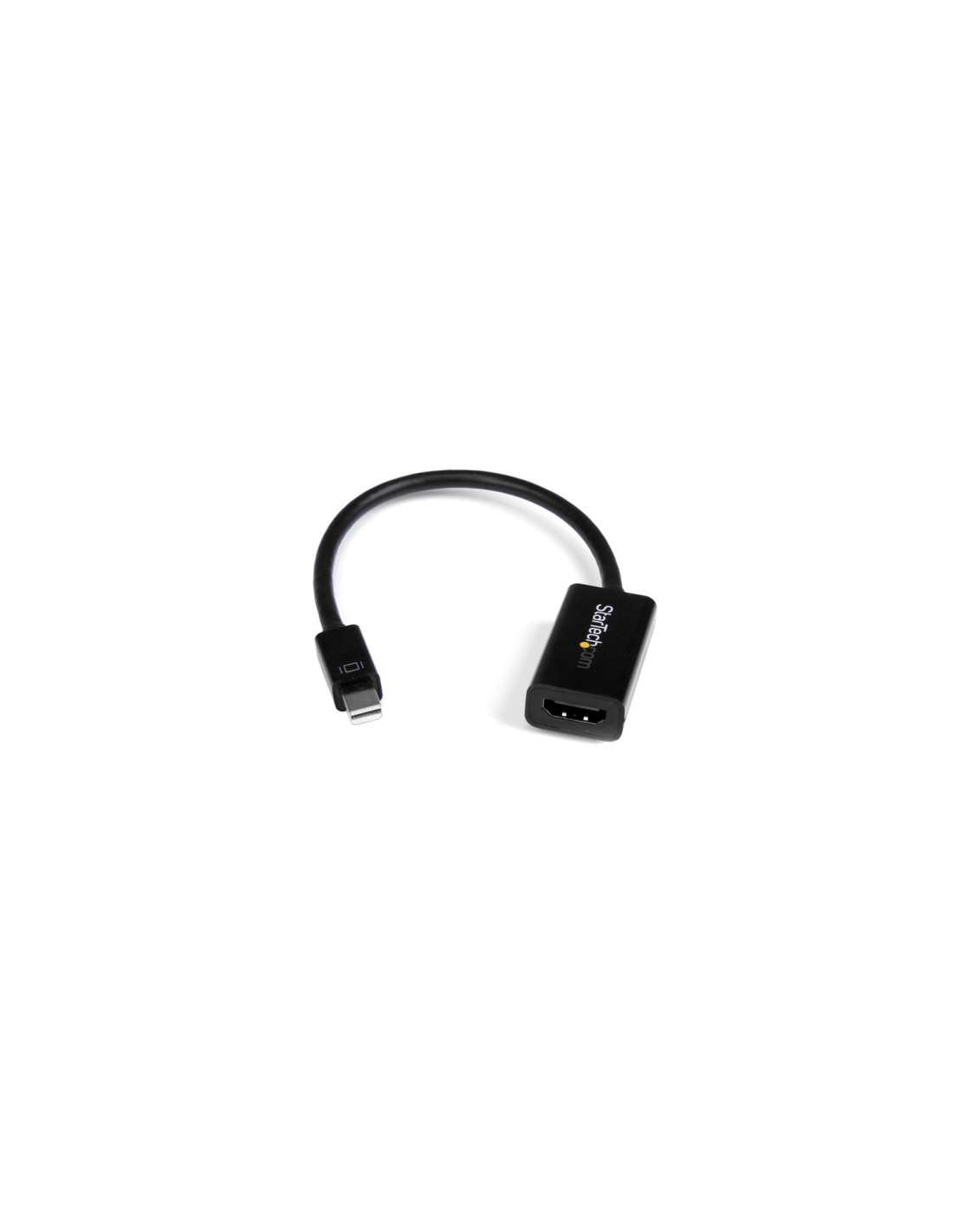 StarTech.com Conversor de VÍ­deo Mini DisplayPort a HDMI con Audio â?? Adaptador Activo MDP 1.2 para MacBook Pro â?? 4K 30Hz - N
