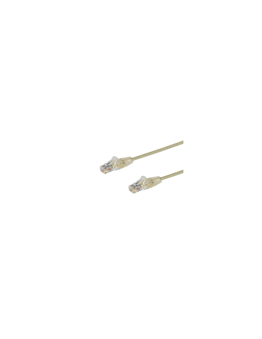 StarTech.com Cable de red CAT6 UTP Delgado con Conectores RJ45 sin Enganches -  1M Gris