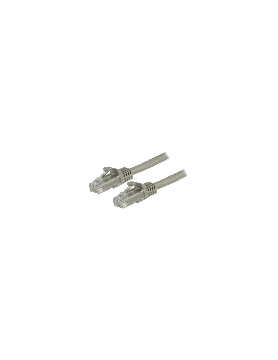 StarTech.com Cable de red Cat6 Ethernet RJ45 sin Enganches UTP 24AWG - 1.5m Gris