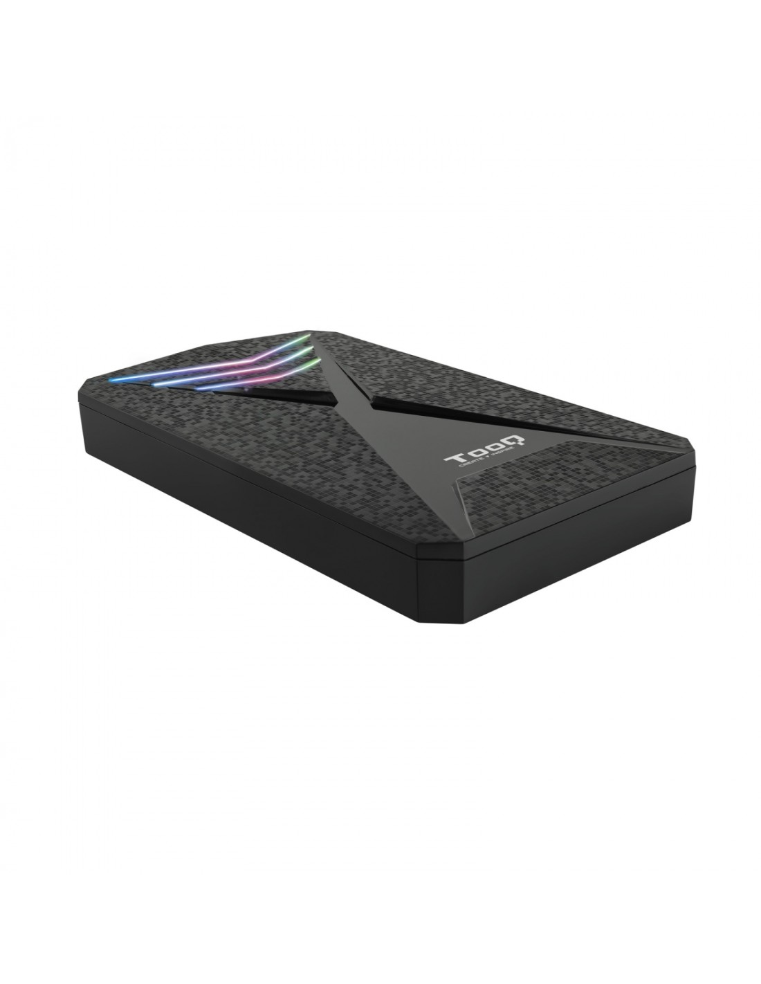 CAJA 2.5 USB 3.1 TOOQ TQE-2550 NEGRO TQE-2550RGB