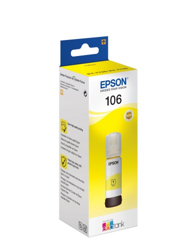 CARTUCHO EPSON KIT RELLENO 106 AMARILLO C13T00R440