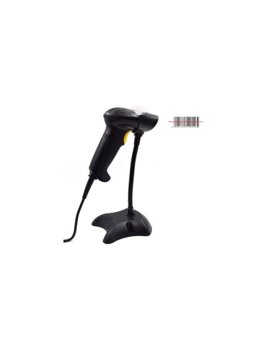 LECTOR CODIGO DE BARRAS EWENT LASER USB NEGRO EW3400