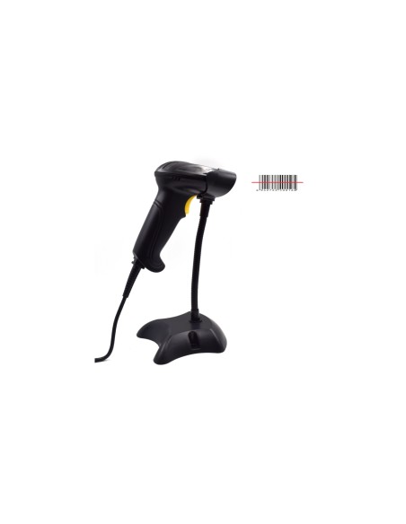 LECTOR CODIGO DE BARRAS EWENT LASER USB NEGRO EW3400