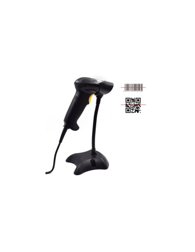 LECTOR CODIGO DE BARRAS EWENT USB NEGRO EW3410