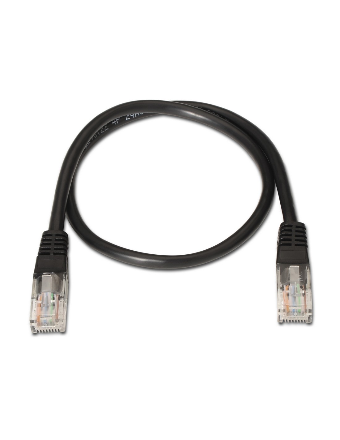 LATIGUILLO DE RED AISENS RJ45 UTP CAT6 10/100/100 MBIT/S CONDUCTOR OFC 2M NEGRO A135-0259
