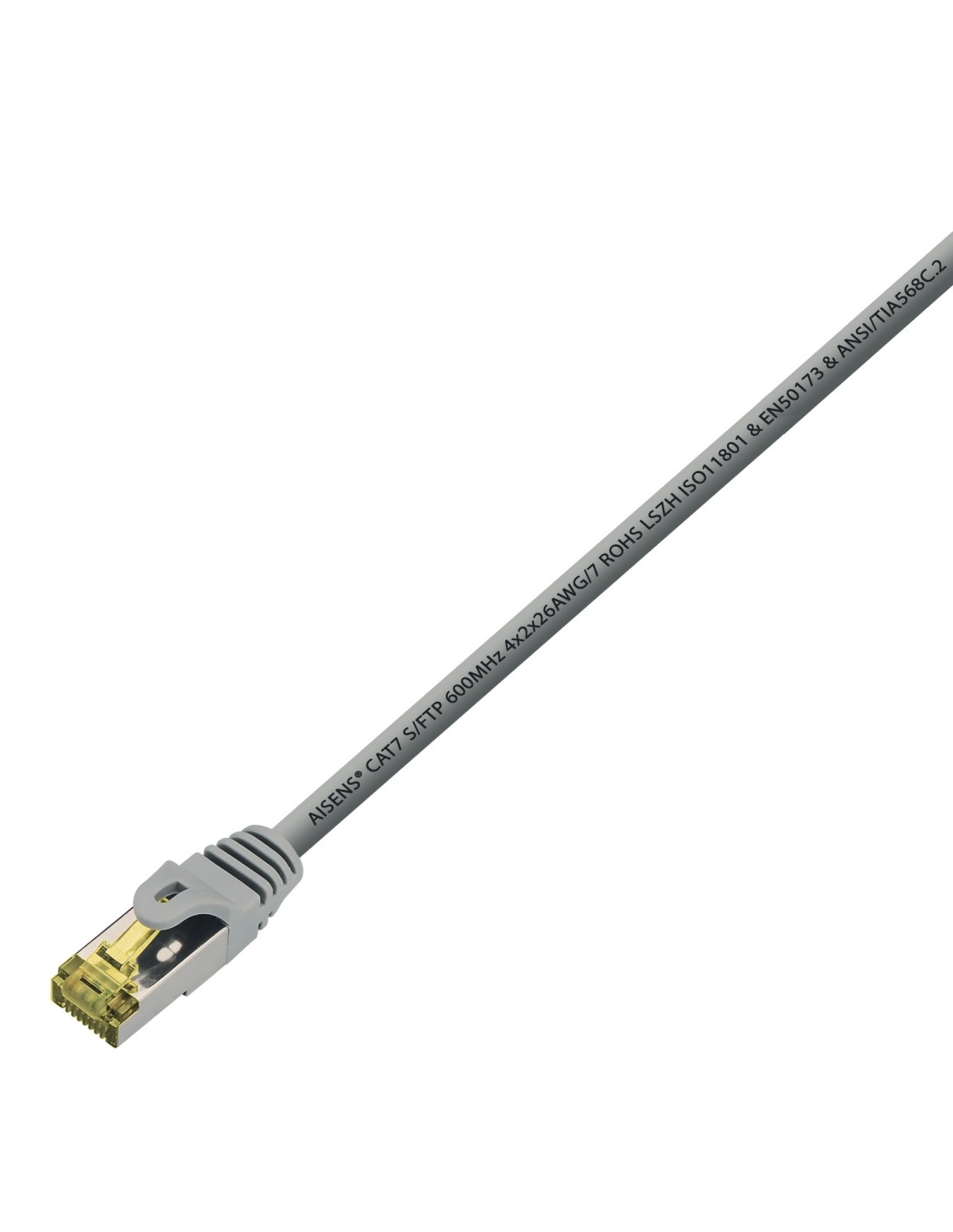 LATIGUILLO DE RED AISENS RJ45 S/FTP CAT7 10 GIGABITS/S CONDUCTOR OFC 2M GRIS A146-0335