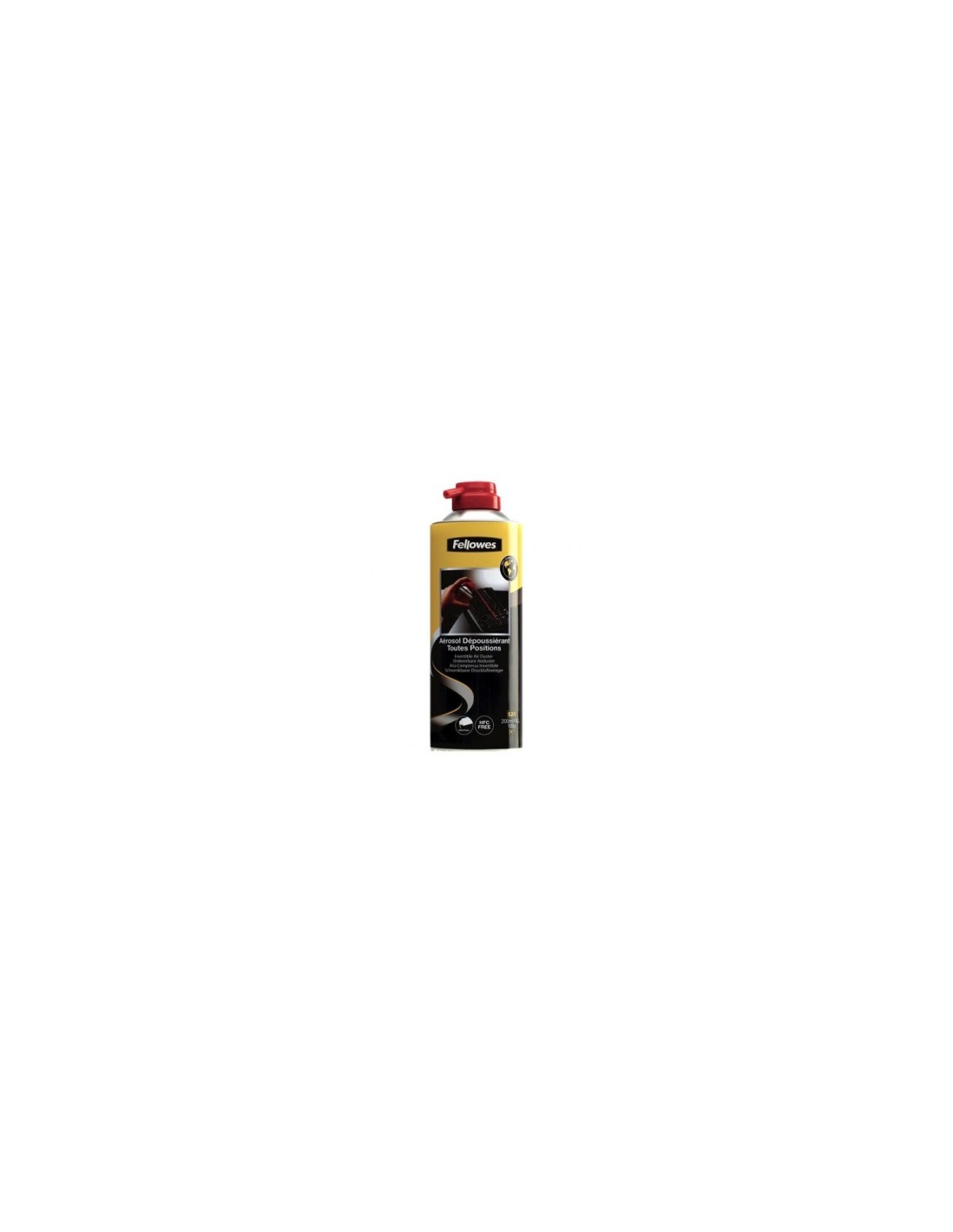 FELLOWES 9974804 SPRAY DE AIRE A PRESION 200ML INVERTIBLE USO EN MULTIPLES POSICIONES Y ANGULOS
