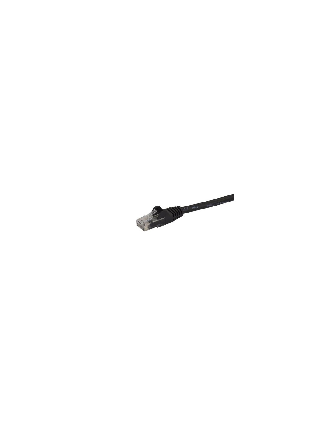 StarTech.com Cable de Red Ethernet Snagless Sin Enganches Cat 6 Gigabit 2m - Negro - N6PATC2MBK