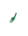 StarTech.com Cable de 0,5m Verde de Red Gigabit Cat6 Ethernet RJ45 sin Enganche - Snagless - N6PATC50CMGN
