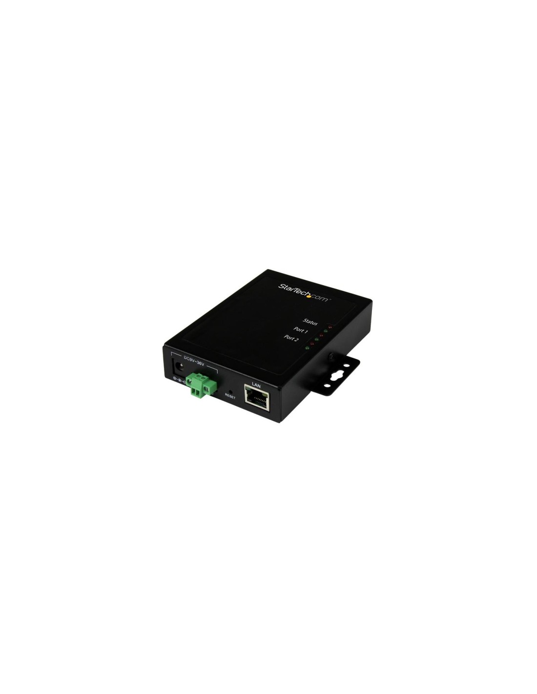 StarTech.com Servidor de Dispositivos Serie a IP de 2 Puertos RS232 - De Metal NETRS2322P