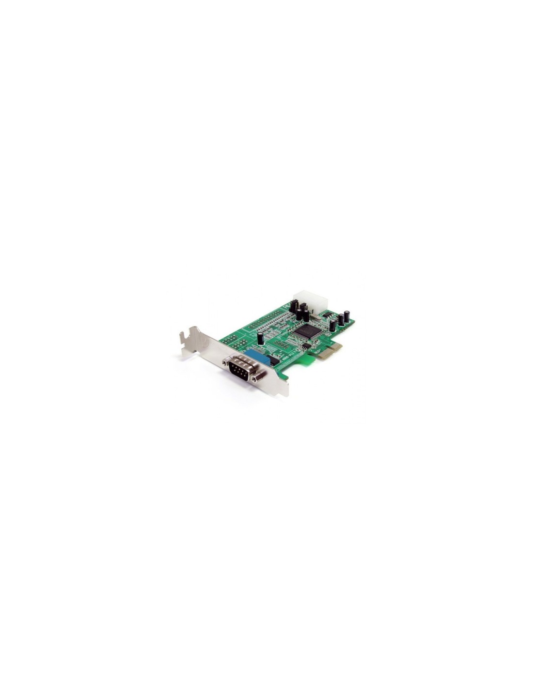StarTech.com Tarjeta Adaptadora PCI Express PCIe Perfil Bajo de un Puerto Serie RS232 DB9 UART 16550