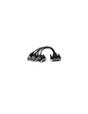 StarTech.com Tarjeta Adaptadora PCI Express PCIe de 4 Puertos Serie Serial Combo RS232 y RS485 RS 422 DB9