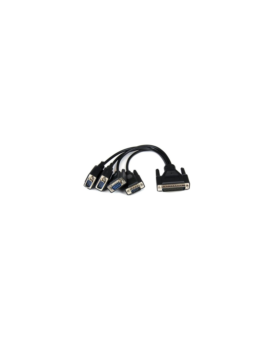 StarTech.com Tarjeta Adaptadora PCI Express PCIe de 4 Puertos Serie Serial Combo RS232 y RS485 RS 422 DB9