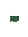 StarTech.com Tarjeta Adaptadora PCI Express 3.0 de 3 Puertos M.2 para SSD - 1x NVMe - 2x SATA III