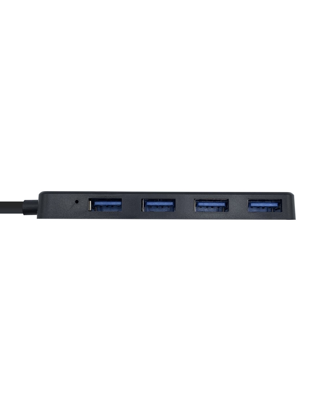 HUB USB AISENS CONECTORES 1XUSB-A 3.0 MACHO 4XUSB-A 3.0 HEMBRA LONGITUD CABLE 30CM GRIS A106-0399