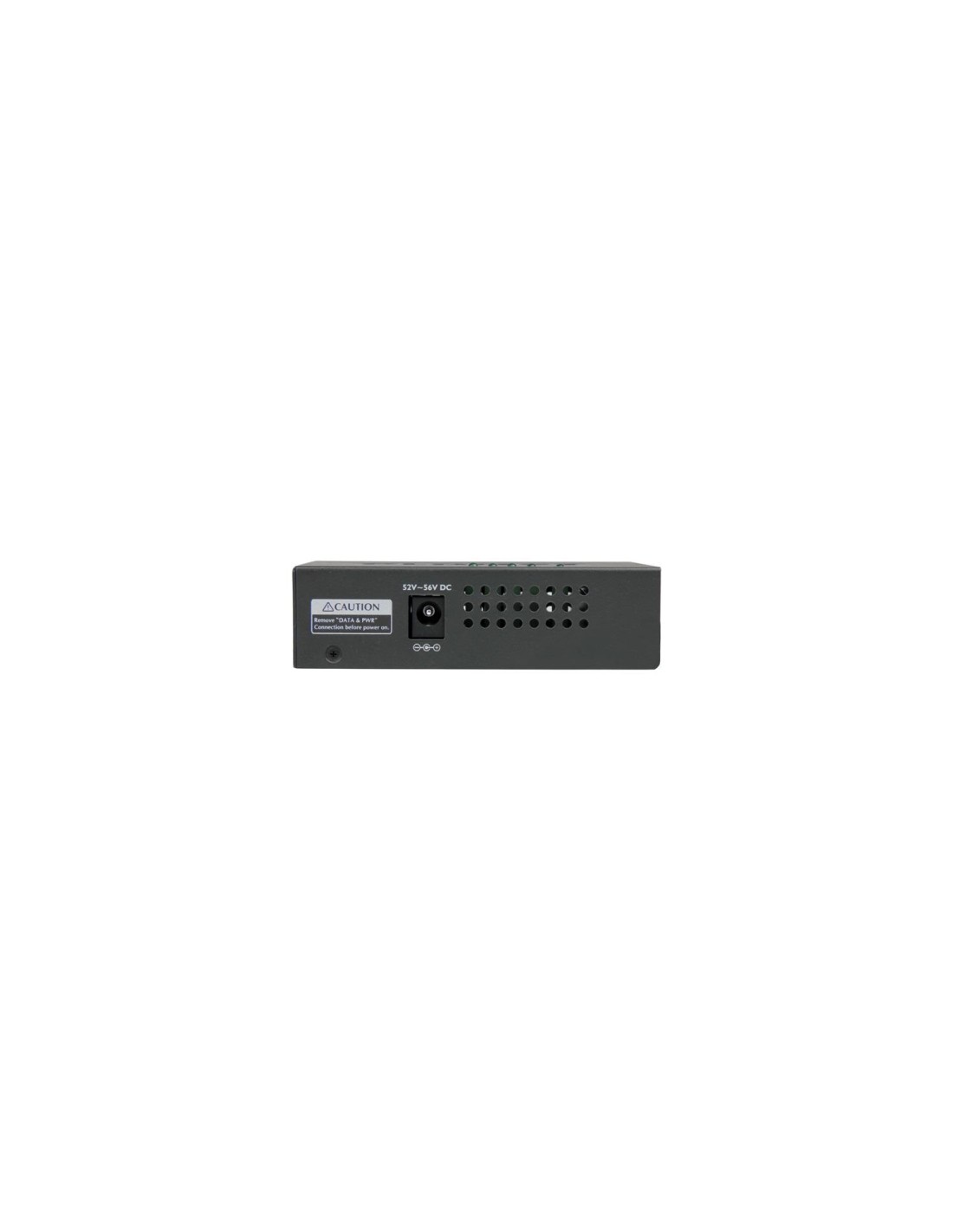 StarTech.com Inyector de Alimentación PoE Power over Ethernet Midspan 4 Puertos Gigabit RJ45 de Pared - 802.3 at af