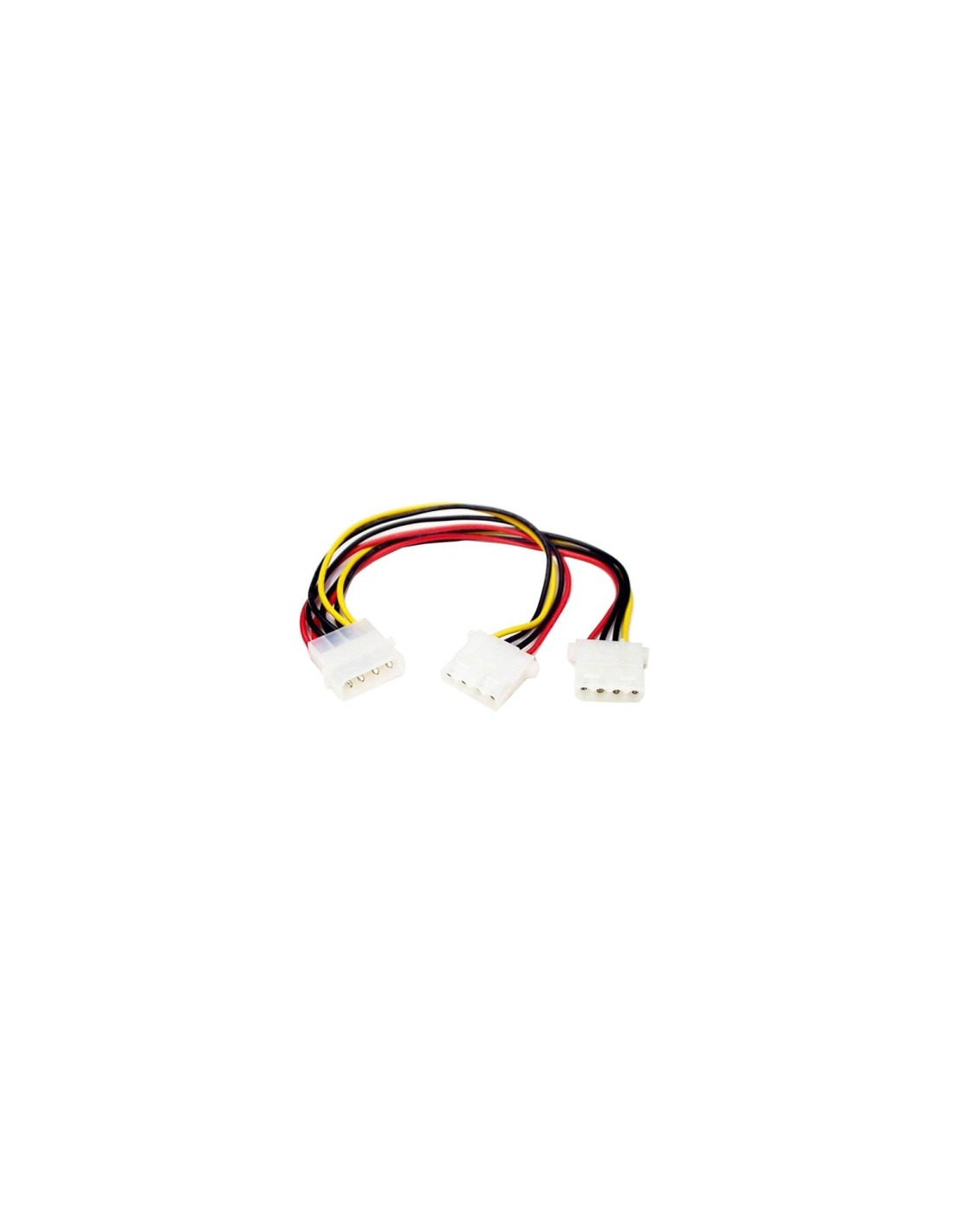 StarTech.com Adaptador Cable en Y Divisor Molex 4 Pines - 2x Hembra y 1x Macho LP4 - Splitter