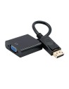 ADAPTADOR AISENS DISPLAYPORT MACHO A SVGA HEMBRA 15CM NEGRO A125-0367